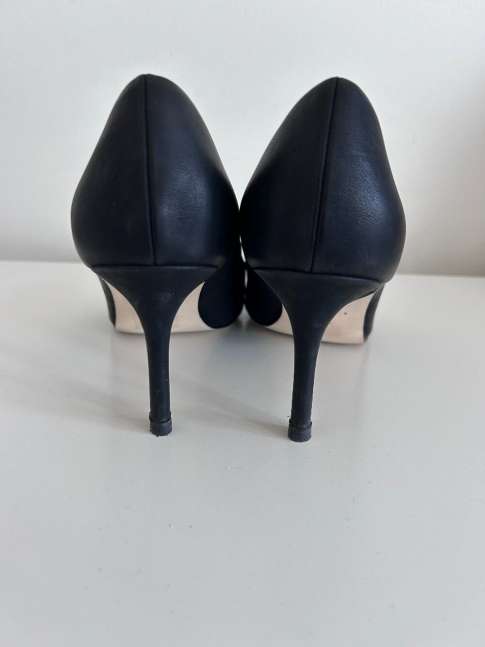 Call It Spring Classic Matte Black Pointed Toe High Heels - Picture 4 of 8